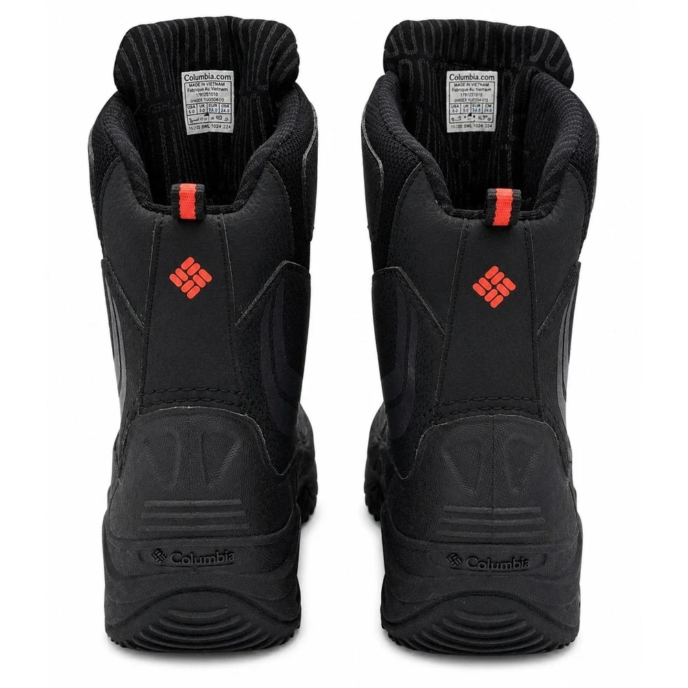 Columbia Bugaboot Youth Size 6 Black Waterproof Insulated Snow Boots BY5957-010